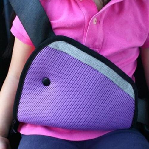 Kids Car Safe Fit Seat Belt Adjuster Baby Safety Triangle Sturdy Device Protection Positioner Carriages Intimate Accessories