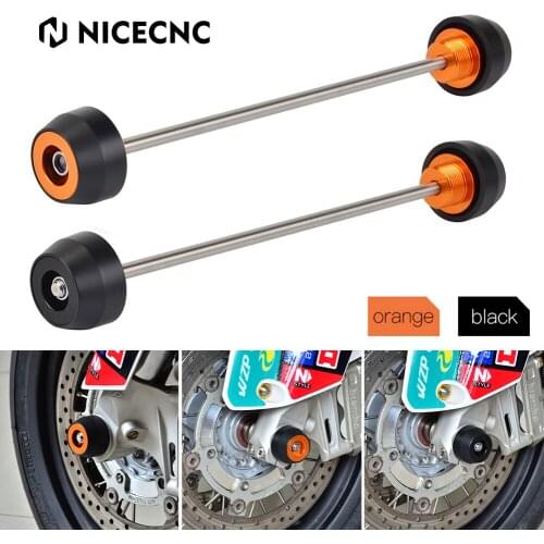 For KTM 1050 1190 Adventure 1290 Super Adventure ADV R S Motorcycle Front Axle Fork Wheel Slider Crash Falling Protector