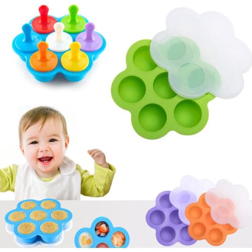 Baby Food Container Infant Fruit Breast Milk Storage Box Freezer Tray Crisper Baby Food Container Storage