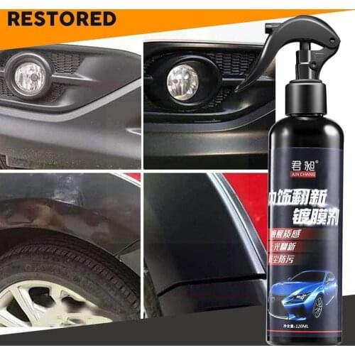 Car Interior Decoration Refurbishment Coating Agent Glazing Dustproof Dial Instrument Plastic Products Panel Care Leather W R5X2