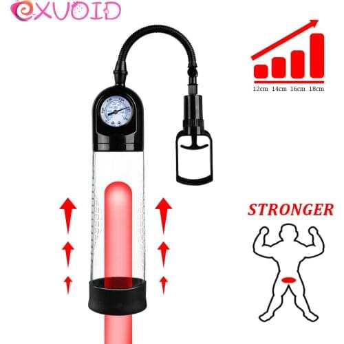 Penis Trainer Enlargement Sex Toys for Men Vacuum Pump Extender Penis Pump Adult Products Male Masturbator