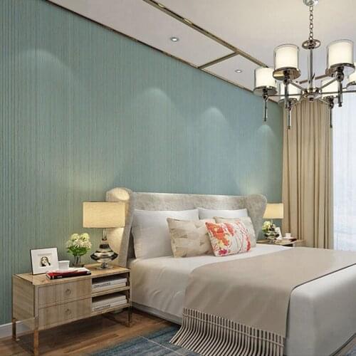 Stripes Non Woven Embossed 3D Wallpaper For Walls Bedroom Living room Sofa TV Background Home Decor Modern Wall paper Rolls