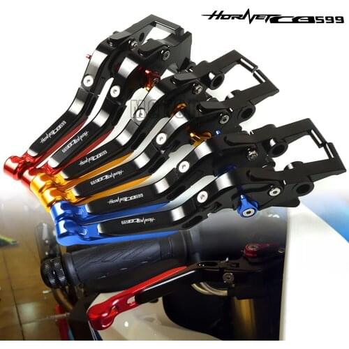 For Honda CB599/CB600 HORHET/CB500F 1998-2006 Motorcycle CNC Adjustable Folding Extendable Brake Clutch Levers CB 599 600 500F