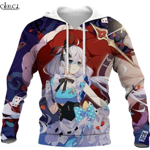 CLOOCL Genshin Impact Hoodies 3D Printed Anime Games Long Sleeve Hooded Sweatshirt Men Women Streetwear Pullover Drop Shipping