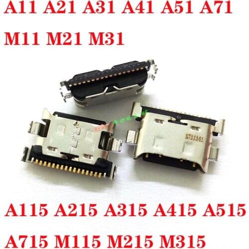 For Samsung Galaxy A11 A21 A31 A41 A51 A71 M11 M21 M31 A01 A015 USB charging Port interface