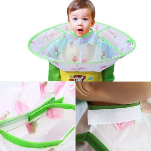 Waterproof Children Kids Hair Cutting Cape Haircut Apron Cloak Clothes