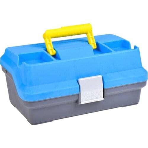 Fishing Lure Tool Box 27878 Fishing Gear Suitcase Bait Box Pesca Multi-Layer Big Space Take in Hooks Pins Bite Leads