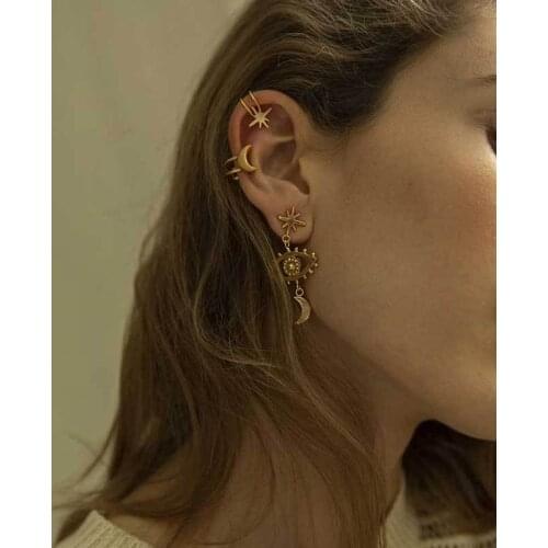 Evil Eye Earrings Oorbellen Hangers Christmas Bohemian Arete Women 2021 Pendientes Mujer Pircing Earring Set