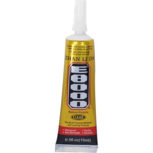 E8000 15ML Liquid Fast Display LCD Adhesive For Rhinestones Crystal Adhesive Jewelry
