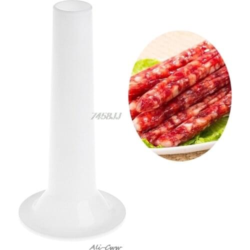 1 Pc Making Funnel Stuffer Filler Maker Tube Manual Meat for Homeuse Sausage Casing Cooking, Funnel Filling Handmade Sausage