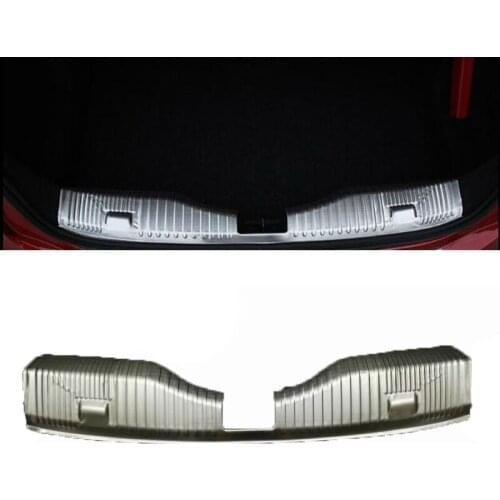 For Chevrolet Cruze 2017 Sedan Stainless Steel Inner Rear Bumper Protector Guard Plate Trim 1pcs Car Styling Accessories