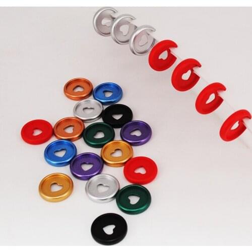12pcs 24mm Mushroom Binding Discs Planner Binder Button Discs Binder Notebook Binder Ring Mushroom Binding Ring School Supplies