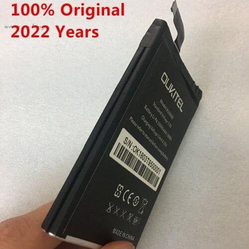 Double decker oukitel k10000 Battery 100% Original Large Capacity 10000mAh Battery Replacement For oukitel k10000 Mobile Phone