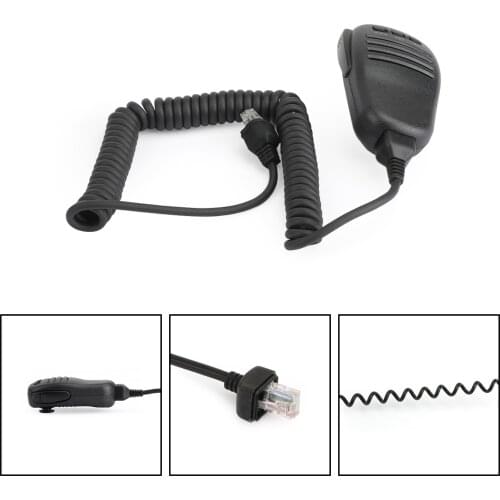Artudatech 1PC Handheld Speaker Mic Microphone For YAESU FT817 FT857 FT891 FT991 FT450