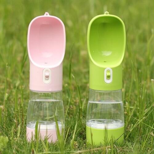 Pet Dog Water Bottle Feeder Bowl Portable Water Food Bottle Pets Outdoor Travel Drinking Dog Bowls Water Bowl for Dogs