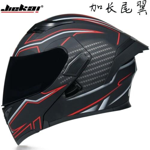 DOT ECE JIEKAI 902 Motorcycle Flip up Winter helmets Safety Racing Motocross Capacete Quad Dirt Bike helmet casque moto helm