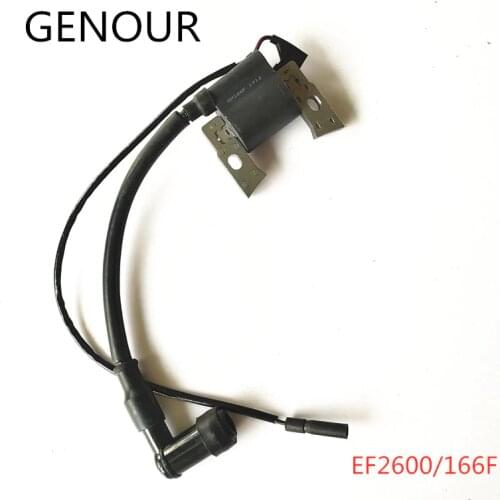 IGNITION COIL FOR EF2600 MZ175 166F ENGINE FREE SHIPPING CHEAP IGNITER GENERATOR MAGNETO NEW SOLID STATE MODULE PARTS