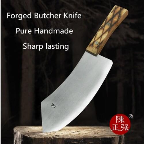 MISGAR Forged Professional Butcher Knife Kitchen Peeing Duck Meat Knife Kitchen Cutting Pork Slaughter Knives Cleaver