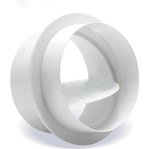 PVC round pipe check valve,Bathroom exhaust ventilation fan exhaust bath check valve,One-way value 80~200mm