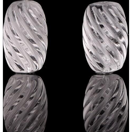 Best Design! Charms Women Jewelry Gift Gem Customized,Carved Quartz Gemstone Earrings, 16x10mm, 4.9g