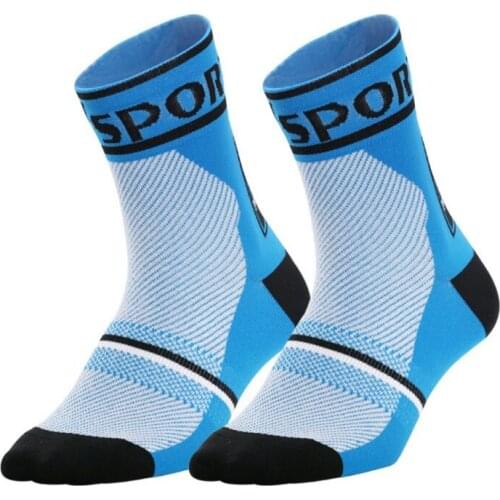 Men women professional compression socks for cycling running basketball breathable sports boost endurance socks