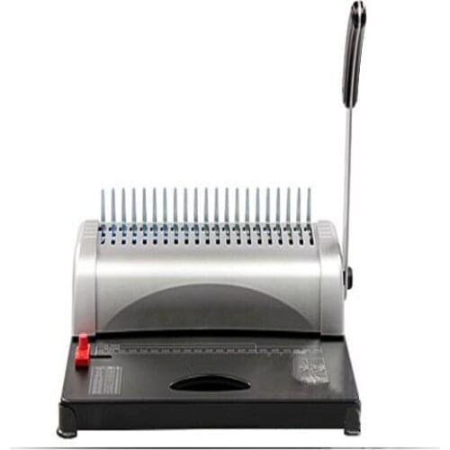 1PC GD-15 Adjustable Comb Binding Machine, Manual, A4, punch 15 Sheets, Easy Storage, Office Supplies