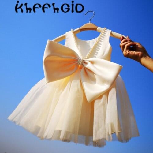 Childrens dress, flower girl, wedding dress, stage performance, princess dress, girls birthday dress, fluffy gauze skirt, west