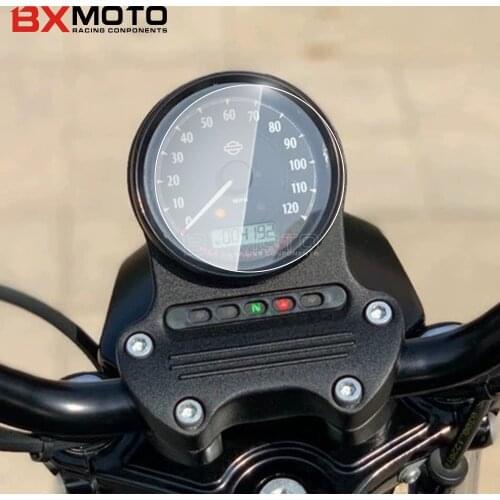 Motorcycle Speedometer Film Sticker Screen Protector Cluster Scratch Protection For Harley Davidson XL883 XL1200 XL 883 1200