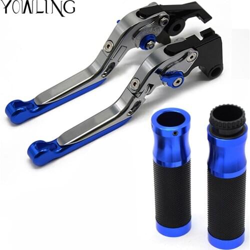 Motorcycle Brake clutch lever handlebar grips handle bar ends For SUZUKI GSXR750 GSX-R 750 96 1997 1998 1999 2000 2001 2002 2003