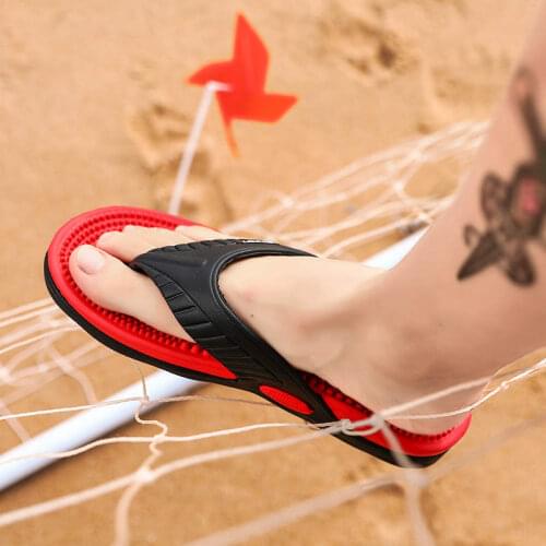 Lofer Slippers Mens Home Fuchsia Wedge Flip Flops Wide-Footed Black Sandals Barefoot Shoes For Women Summer 2021 Combat Tennis