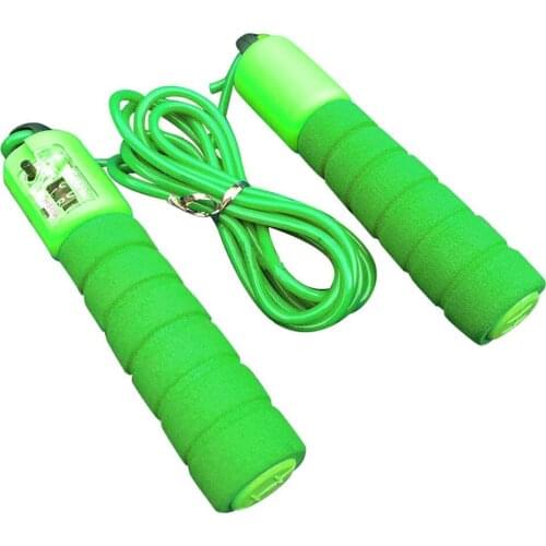 Jump Ropes with Counter Sports Fitness Adjustable Fast Speed Counting Jump Skip Rope Skipping Wire For Fitness Speed Training
