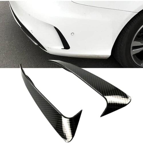 Rear Bumper Spoiler Universal Punch-free Air Vent Spoiler For Benz W205/C200L/C180L/C260L Tuning Car Spoiler Accessories