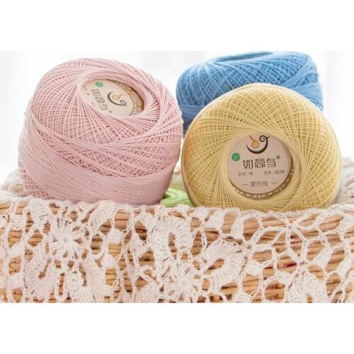 Household goods No. 8 lace thread summer mercerized cotton thread cotton crochet knitting cotton thread fine wool