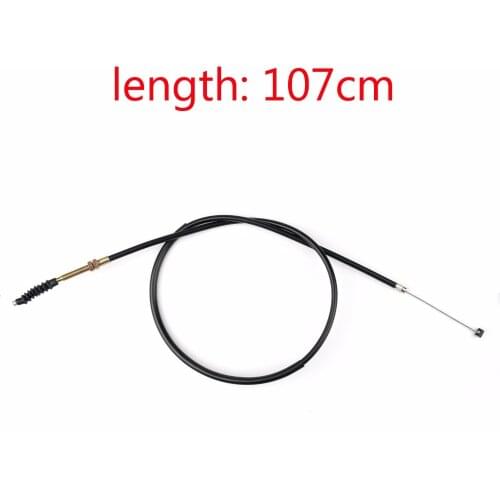 Areyourshop Motorcycle Clutch Cable For Honda Braided For Honda CB400SS NC41 CL400 107CM Steel Wire Motorcycle Accessories Parts