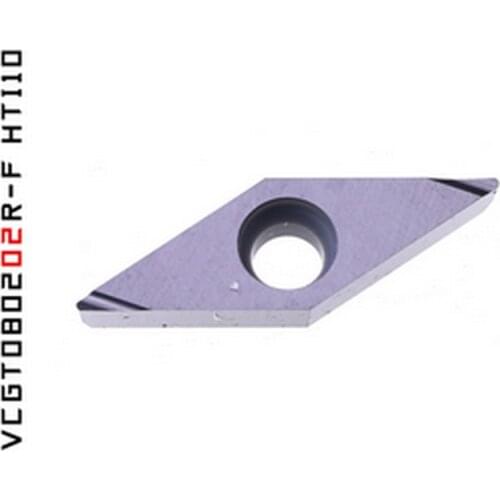 VCGT080202R-F HTI10,Free shipping! 100% original brand CNC blade