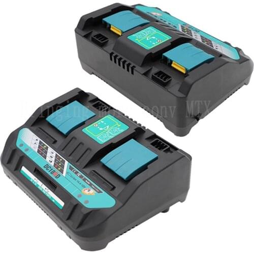For Makita battery charger with USB port for Li-ion battery 14.4V 18V DC18RD DC18RC BL1860 BL1840 BL1830 charger 4A hotsell