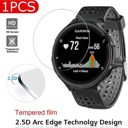 1 Pcs Smart Watch Screen Protector Film Durable Strong Anti-scratch Tempered Glass Film For Garmin Forerunner 235/225/735XT
