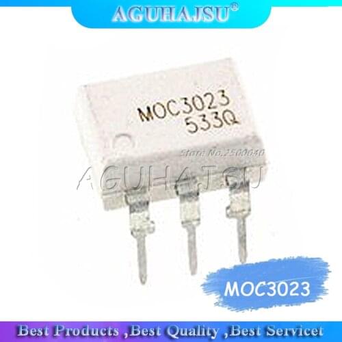 10pcs/lot MOC3023 DIP-6