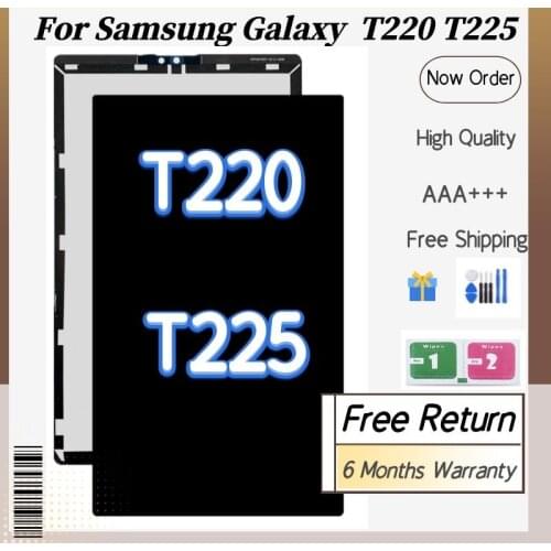 100% New 8.7 inch For Samsung Tab A7 Lite 2021 SM-T220 SM-T225 T220 T225 LCD Display Touch Screen Digitizer Assembly Replacement