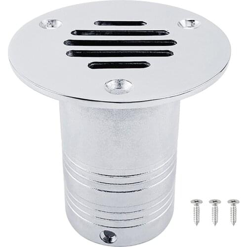 316 Stainless Steel Boat Floor Deck Drain for Boat Yacht Deck Drainage Hardware