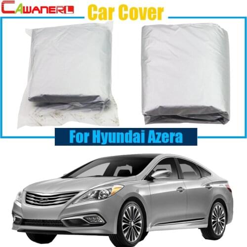 Cawanerl Car Cover Outdoor Anti UV Sun Snow Rain Resistant Protector Cover For Hyundai Azera Free Shipping