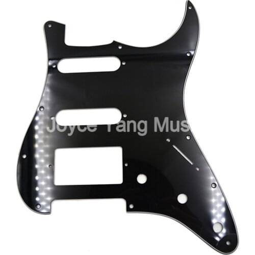 Niko Black/White 3 PLY Electric Guitar Pickguard SSH Pickups For FD Strat Style Electric Guitar Free Shipping