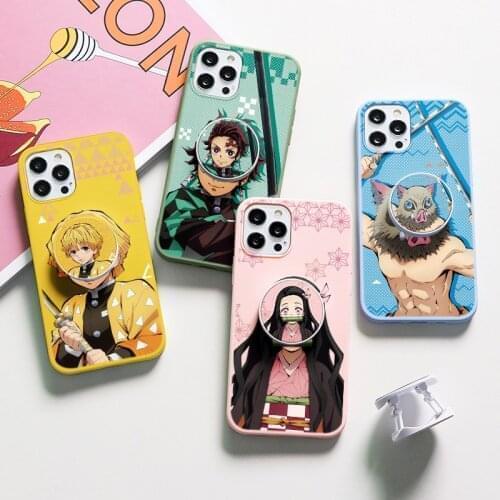 Demon Slayer Kimetsu no Yaiba Anime Case For Xiaomi Redmi Mi Note 10 S 9 9S 8T 8 9T 7 5 10T 11 i Lite Pro Max Poco X3 NFC F3 Bag