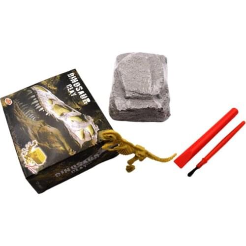 Dinosaur Fossil Excavation Kits Education Archeology Exquisite Jurassic Toy Set Children Figure Skeleton Model Gift