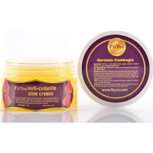 Garcinia cambogia extract anti-cellulite cream for fat burning and weight loss effective (2 bottle