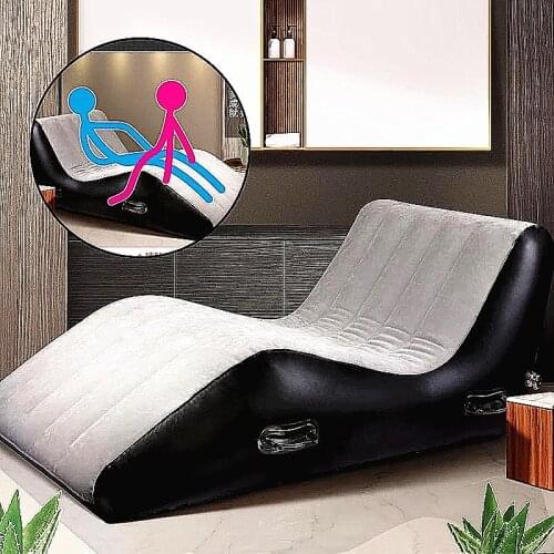 Sex Furniture Sex Toy Chair Toughness Tool Soft Bed Sex Wedge Sofa, Adult Game Multifunctional Couple Sex Pillow, Adult Products