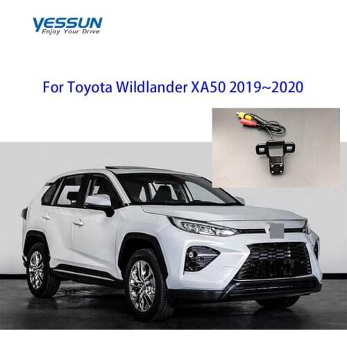 Fisheye Rear View Camera For Toyota Wildlander XA50 2019 2020 license plate camera/AHD 720P reversing camera