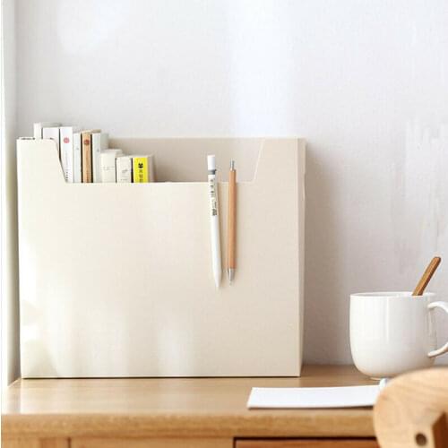 New Multifunctional Basket Cloth Organizer Cube Simple Foldable Saving Space Storage Box Office Book Sorting Box