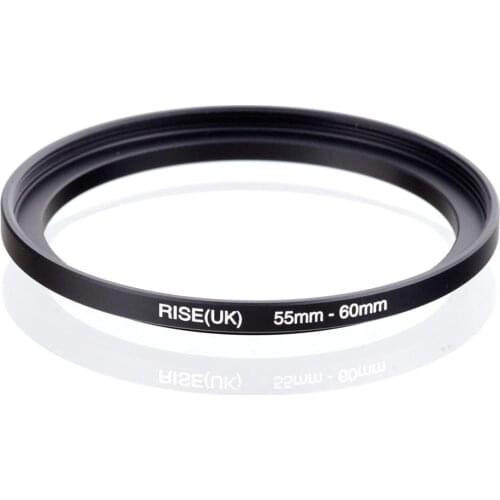 RISE(UK) 55mm-60mm 55-60 mm 55 to 60 Step up Filter Ring Adapter