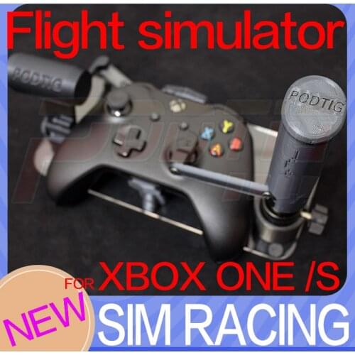 HOTAS 3D printing for xbox one s game controller Flight simulator MOD JOYSTICK